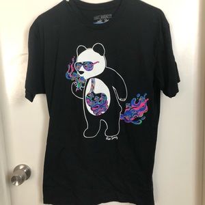 Riot Society panda shroom tee